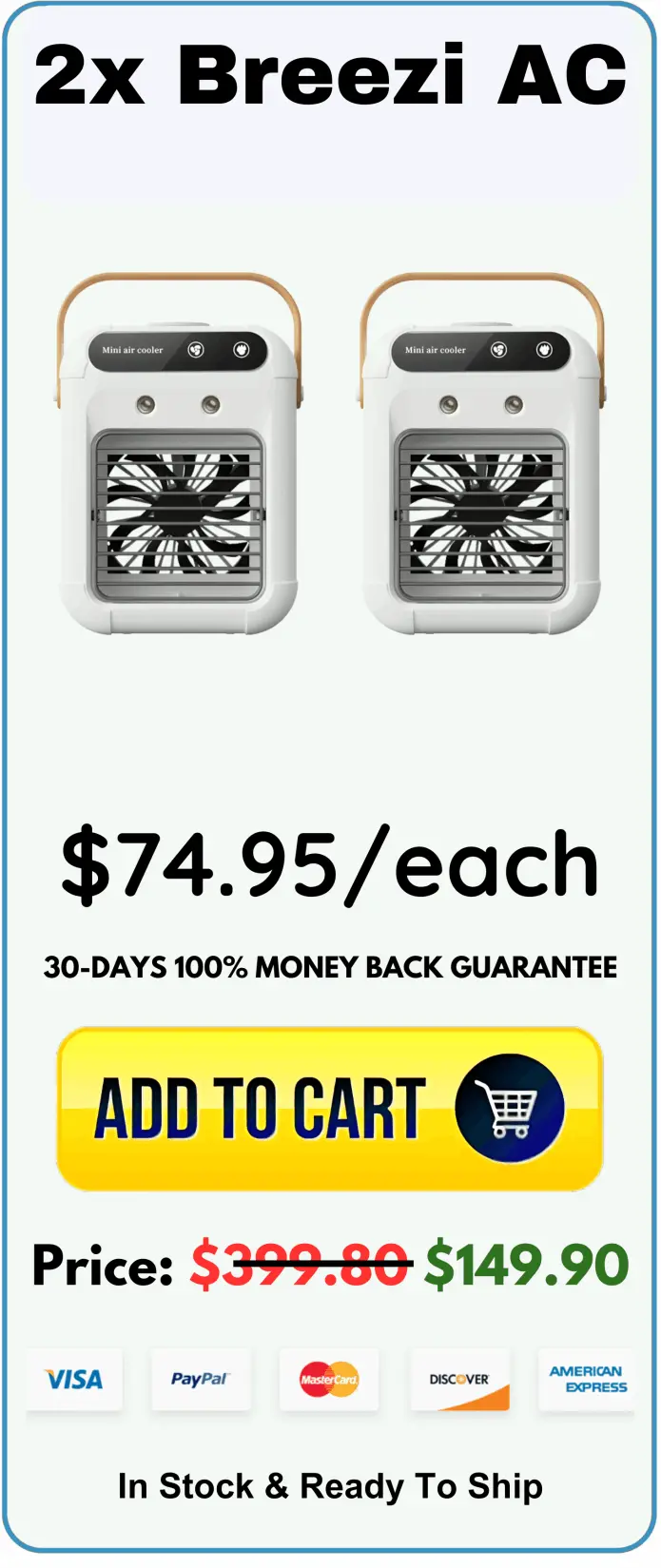 Breezi AC offer price 